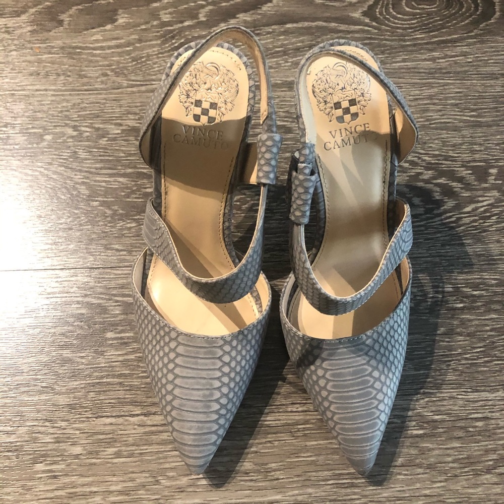 Vince Camuto snake pumps